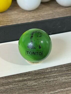Tonto green glass marble